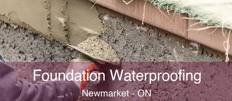  Foundation Waterproofing Newmarket - ON